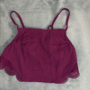 purple free people bra/top